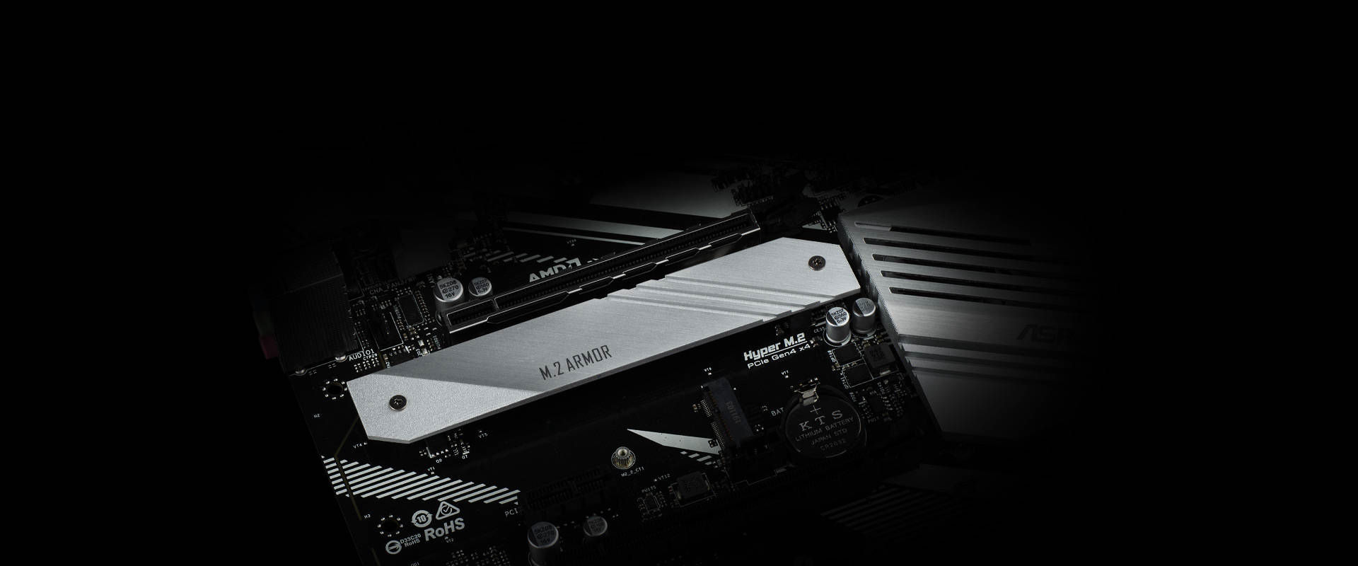 Full Coverage M.2 Heatsink (No 22110)